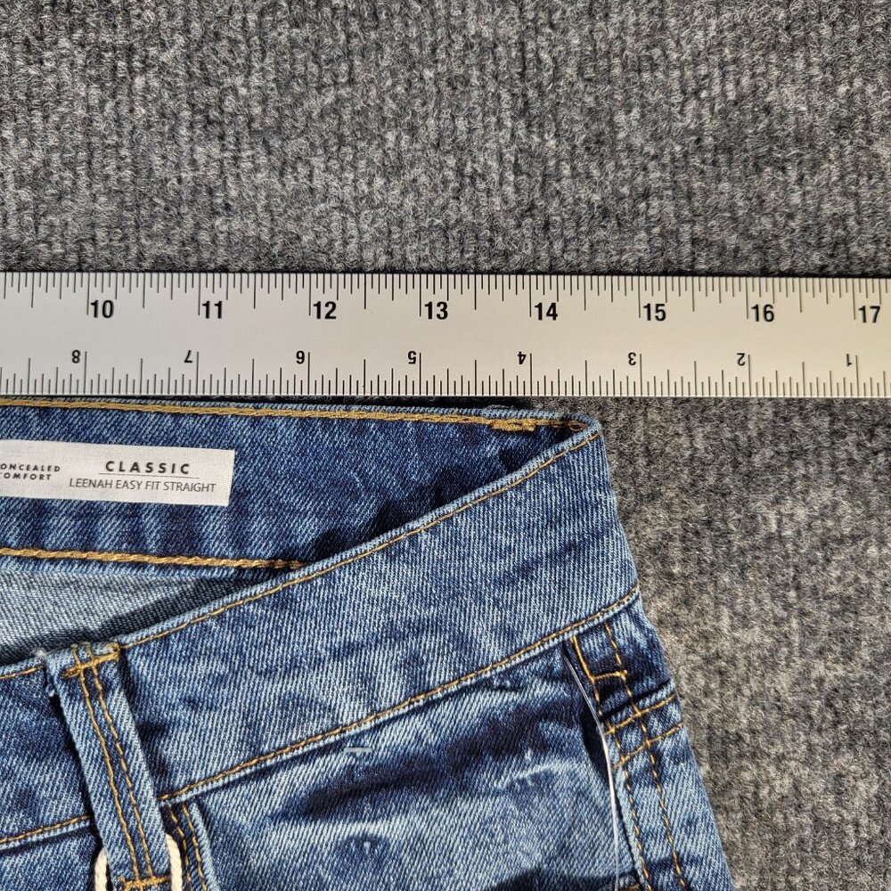Curve Appeal Women's Jeans Size 4 Leenah Easy Fit Straight Oceana 4/27 - Picture 7 of 9